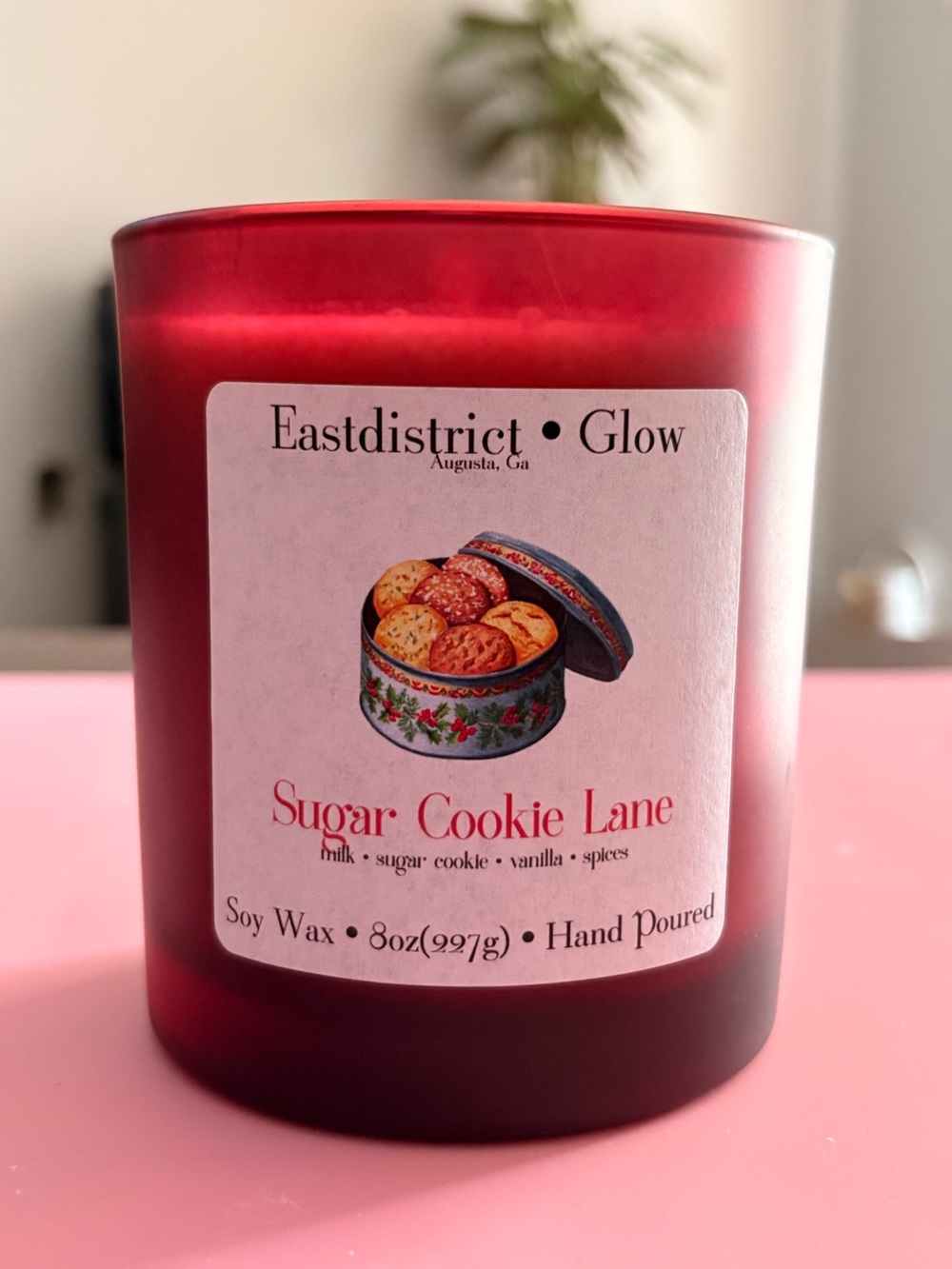 Sugar Cookie Lane | 12oz | Handmade | Soy Wax Candle